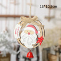 Wooden Christmas Tree & Door Hanging Ornament from Mish Mash Market