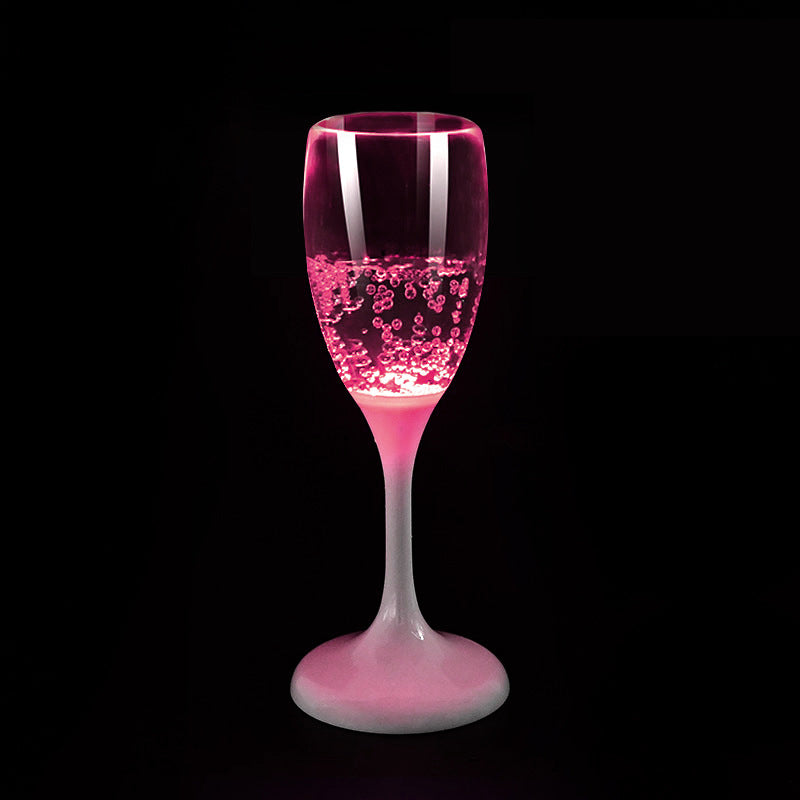 LED Water-Sensing Luminous Wine Glass – Novelty Light-Up Cup for Parties & Clubs from Mish Mash Market
