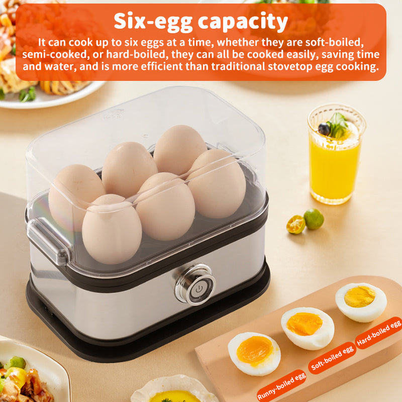 200W Rapid Electric Egg Cooker with Auto Shut-Off from Mish Mash Market