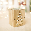 Mini Wooden Candle Holder Ornament from Mish Mash Market