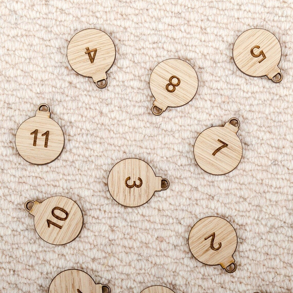 Christmas Countdown Advent Calendar Wine Rack
