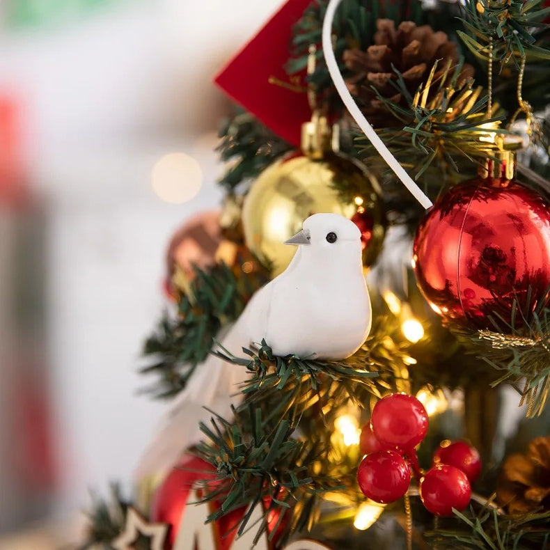 DIY Desktop Mini Christmas Tree with LED Lights