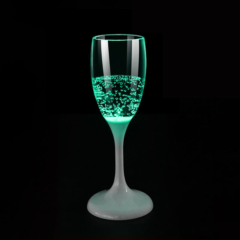 LED Water-Sensing Luminous Wine Glass – Novelty Light-Up Cup for Parties & Clubs from Mish Mash Market