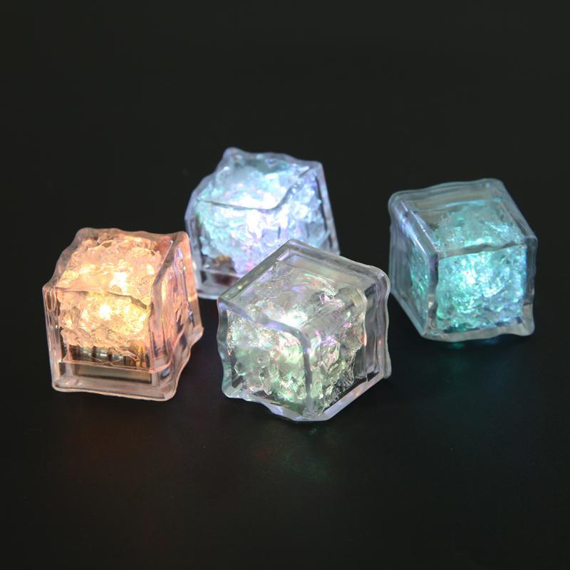 Water-Activated LED Glowing Ice Cubes (12-Pack) — Multicolor Party Lights from Mish Mash Market