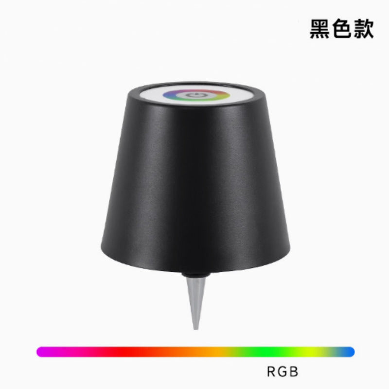 Rechargeable LED Wine Bottle Lamp - RGB Dimmable Bar Decor from Mish Mash Market