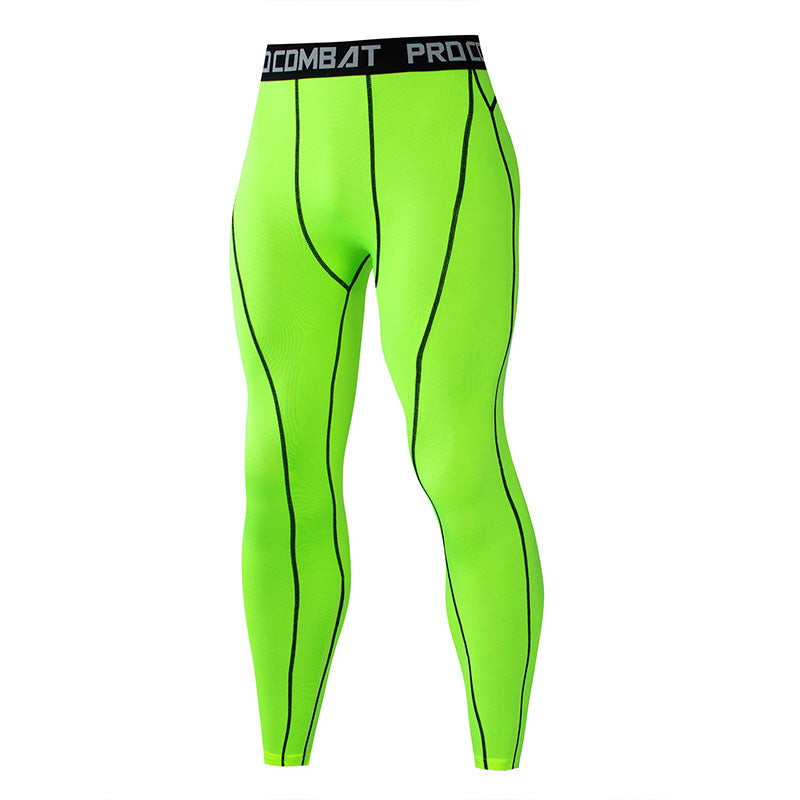Men's Performance Compression Leggings - Fast-Dry Athletic Training Pants from Mish Mash Market