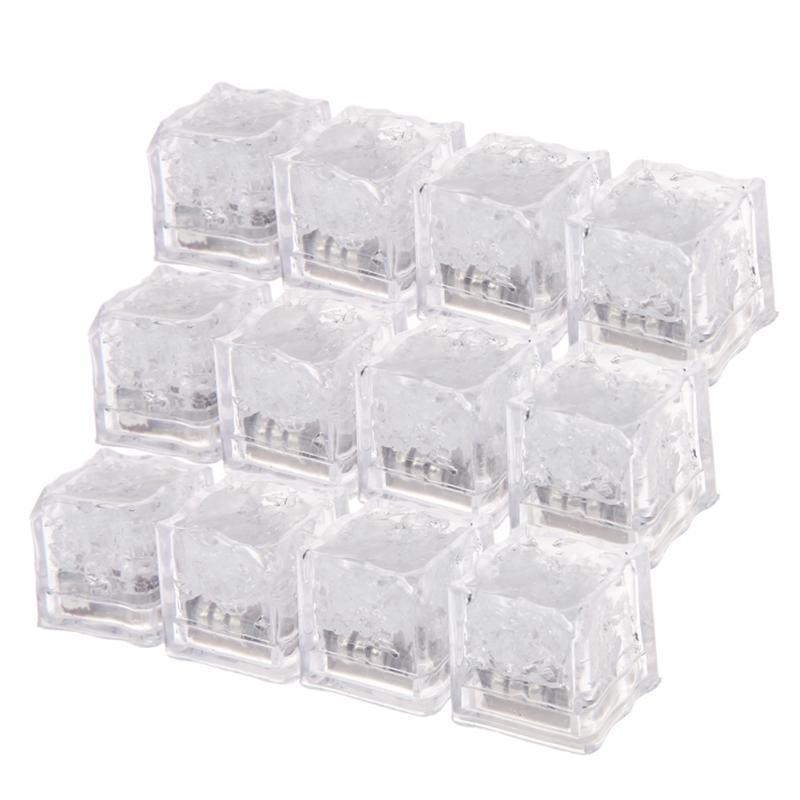 Water-Activated LED Glowing Ice Cubes (12-Pack) — Multicolor Party Lights from Mish Mash Market