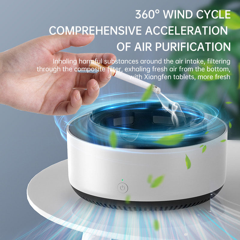 2-in-1 Smart Air Purifier & Electronic Ashtray