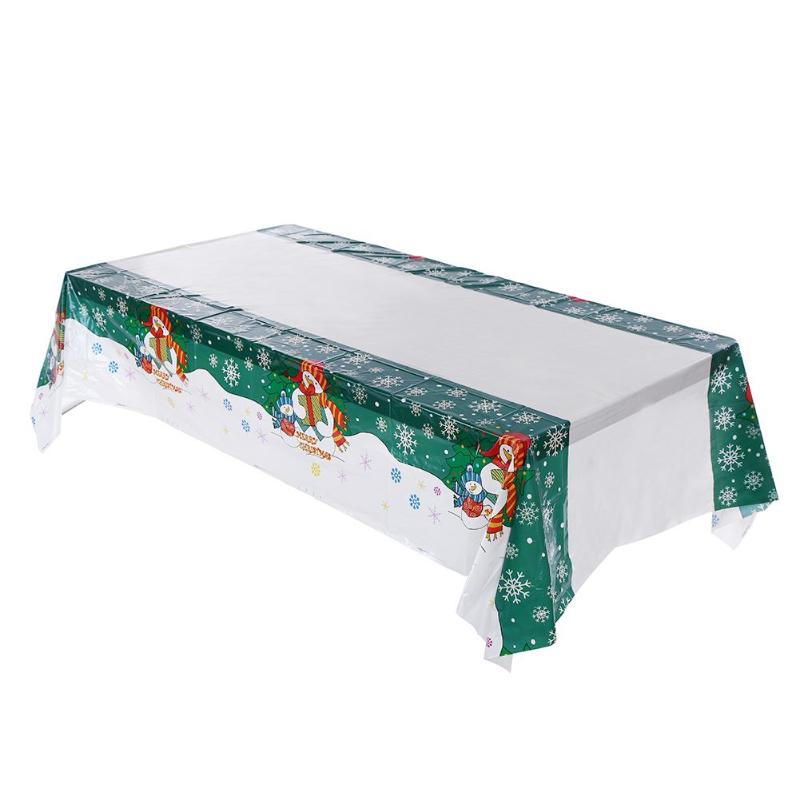 Disposable Christmas Rectangular Table Cover from Mish Mash Market