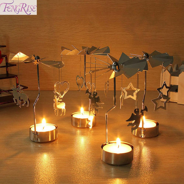 Metal Candle Holder Carousel from Mish Mash Market