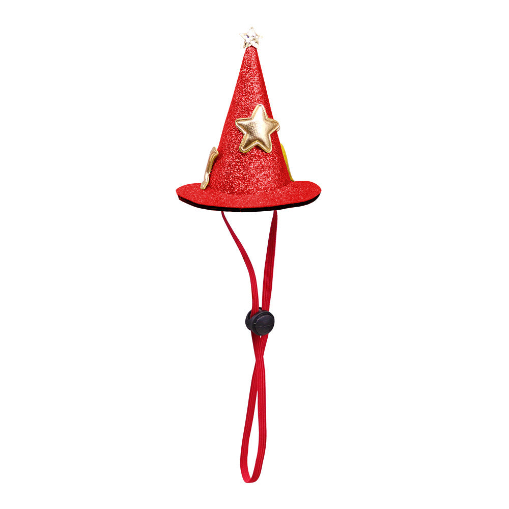 Mini Halloween Witch Hats & Hair Accessories for Cats and Small Dogs from Mish Mash Market