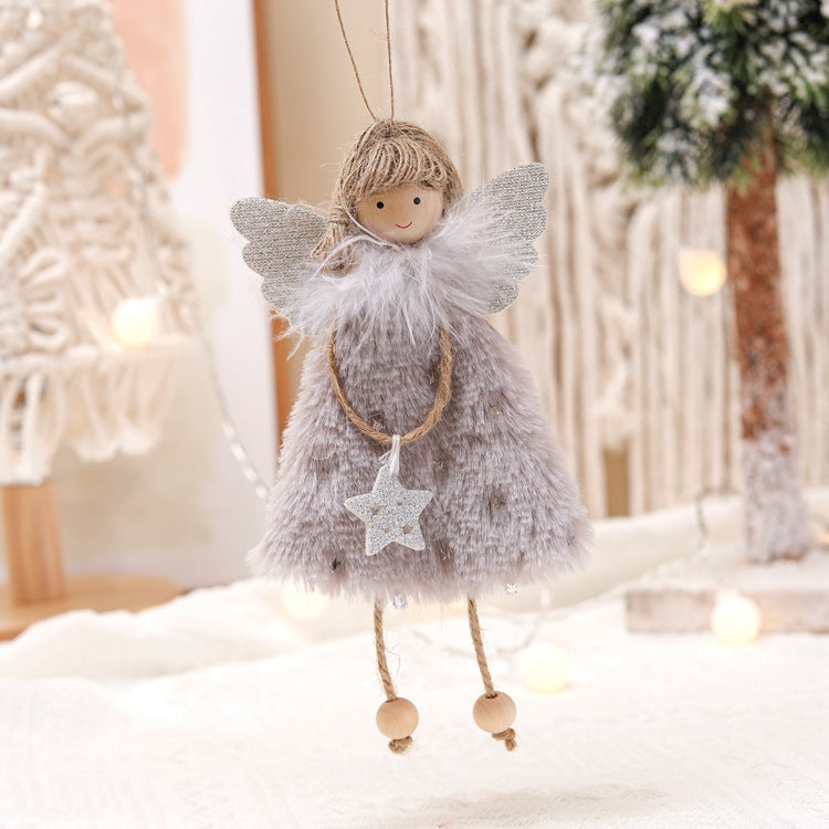 Christmas Angel Plush Ornament