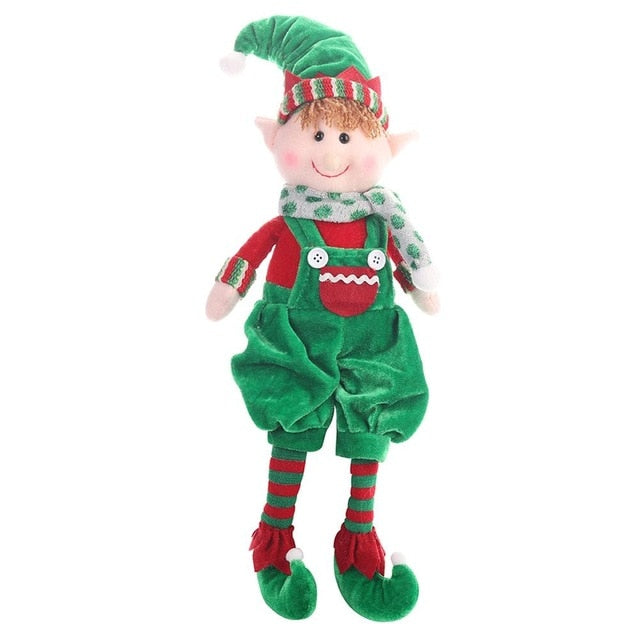 Christmas Hanging Leg Elf Doll from Mish Mash Market