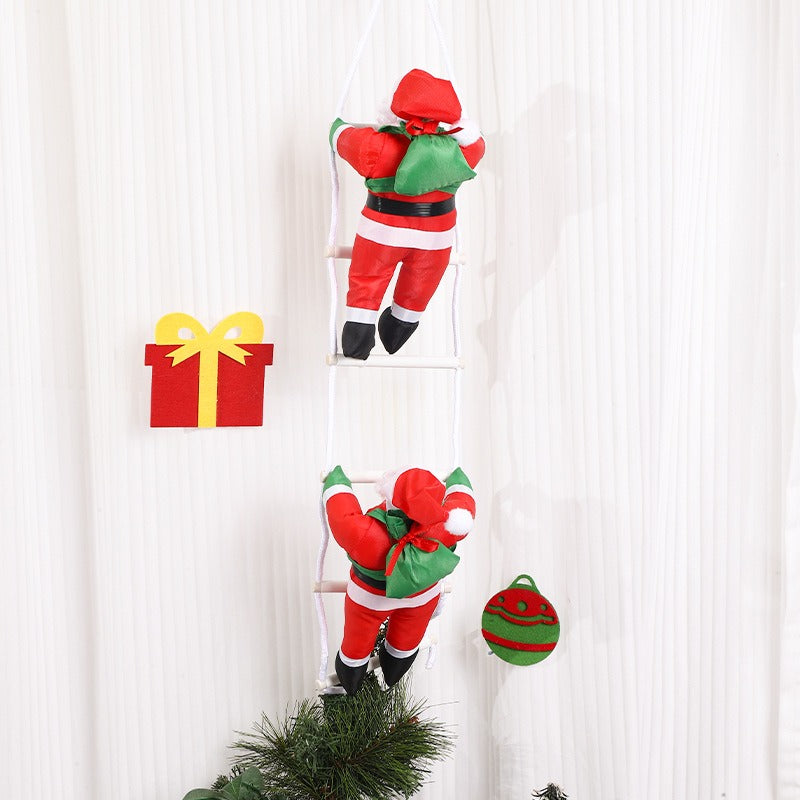 Climbing Santa Claus Ladder from Mish Mash Market
