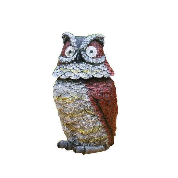 Watching Owl Solar Electronic Night Light – Outdoor Waterproof Garden Decoration