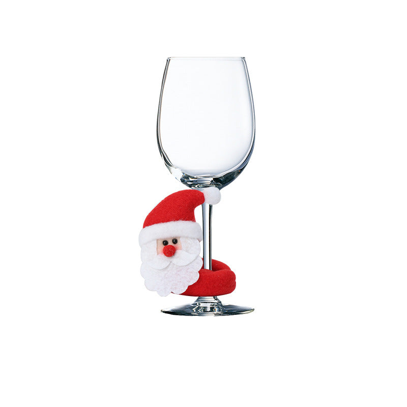 Wine Glass Christmas Decor
