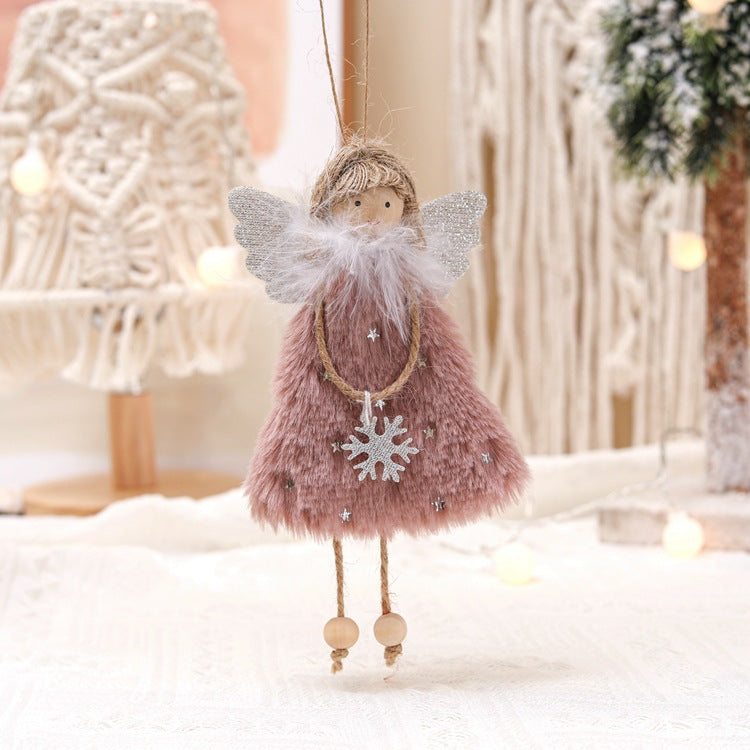 Christmas Angel Plush Ornament