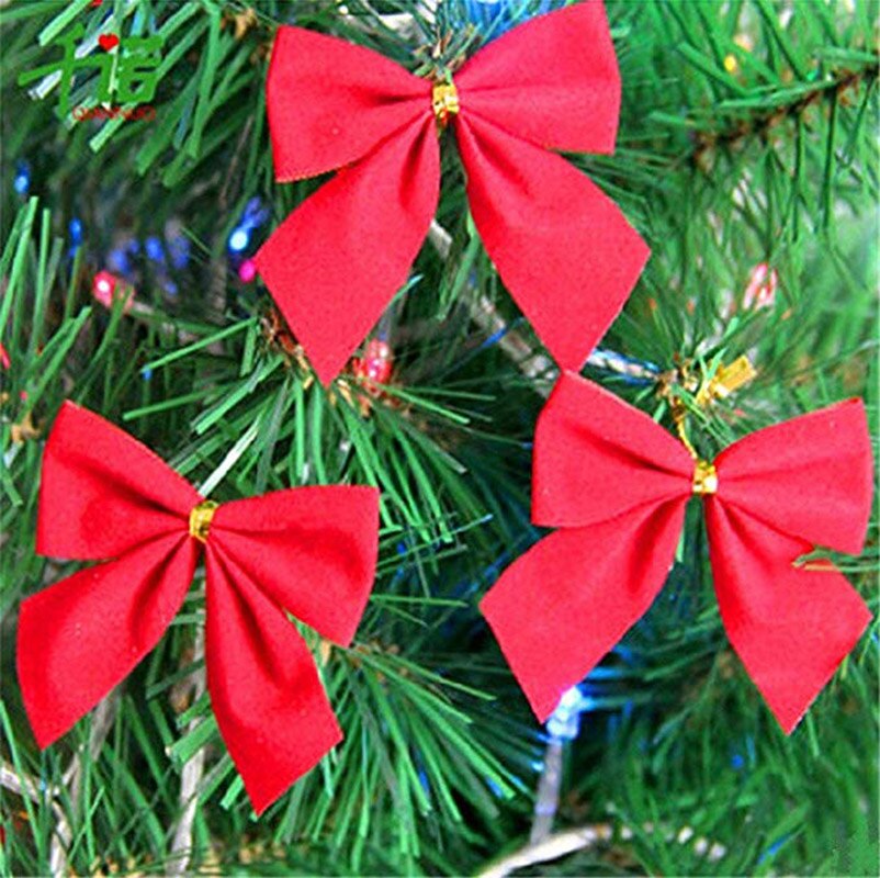 12-Piece Christmas Tree Bows from Mish Mash Market
