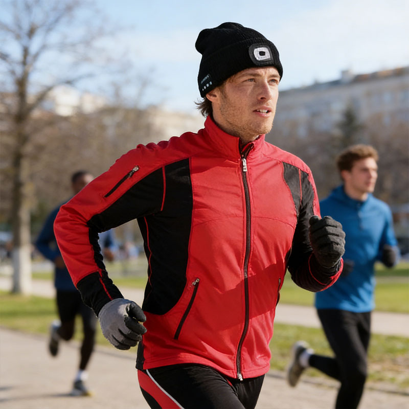 Warm LED Beanie with Bluetooth 5.4 Stereo & Hands-Free Calling from Mish Mash Market