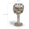 Gothic Skeleton Skull Wine Chalice from Mish Mash Market