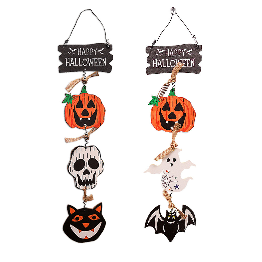 Halloween Wooden Hanging Sign