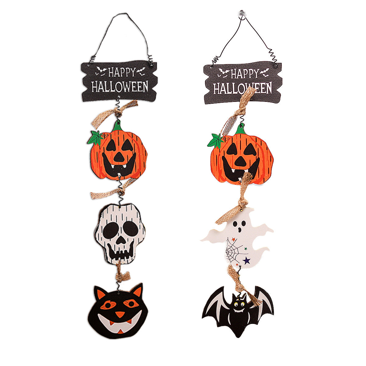 Halloween Wooden Hanging Sign
