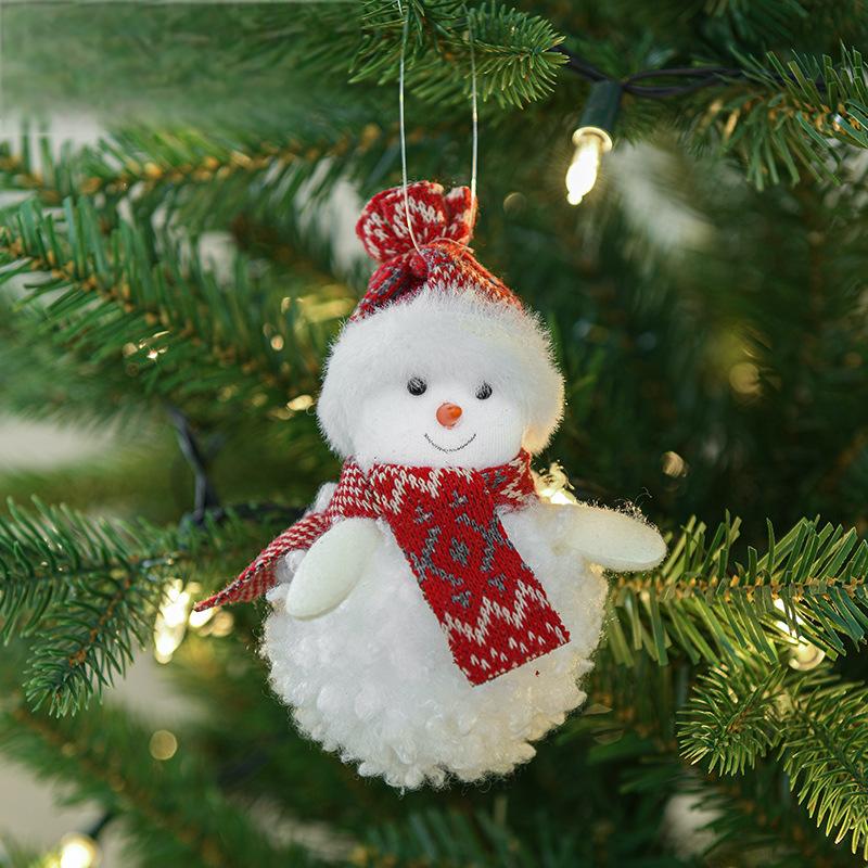 Plush Snowman Christmas Tree Ornament from Mish Mash Market