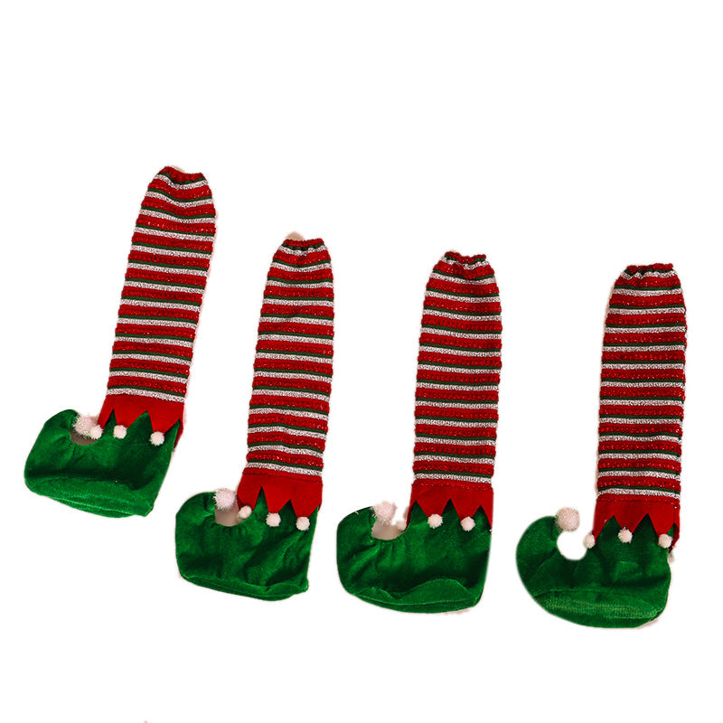 Christmas Elf Table and Chair Leg Covers from Mish Mash Market