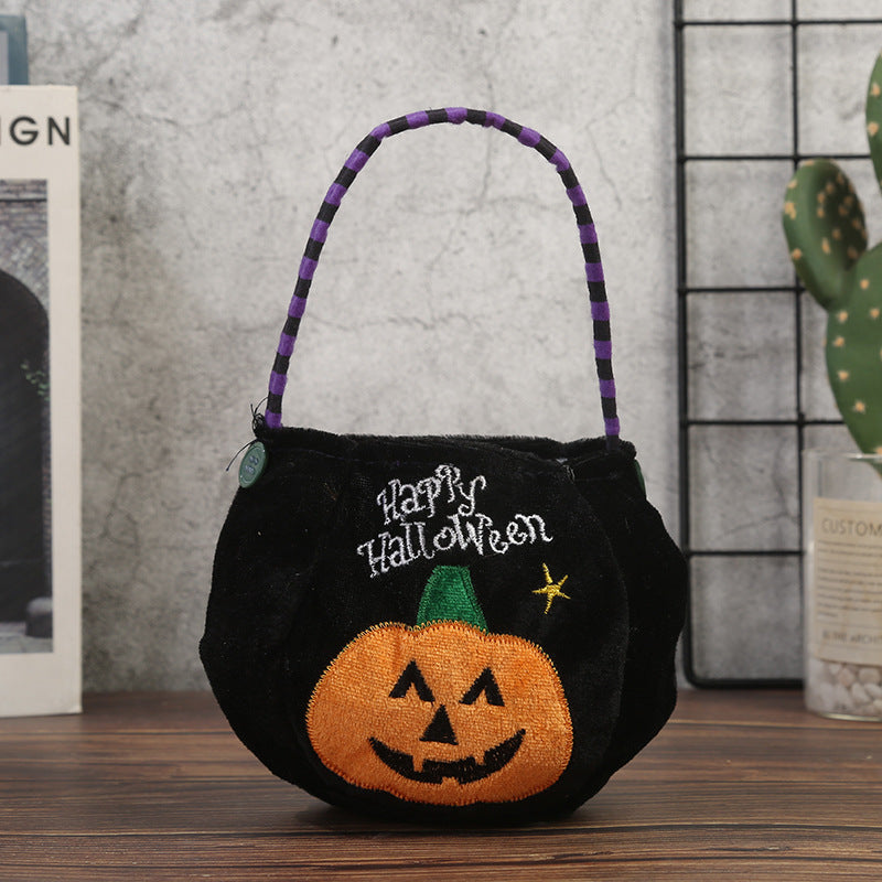 Halloween Plush Trick-or-Treat Candy Tote Bag from Mish Mash Market