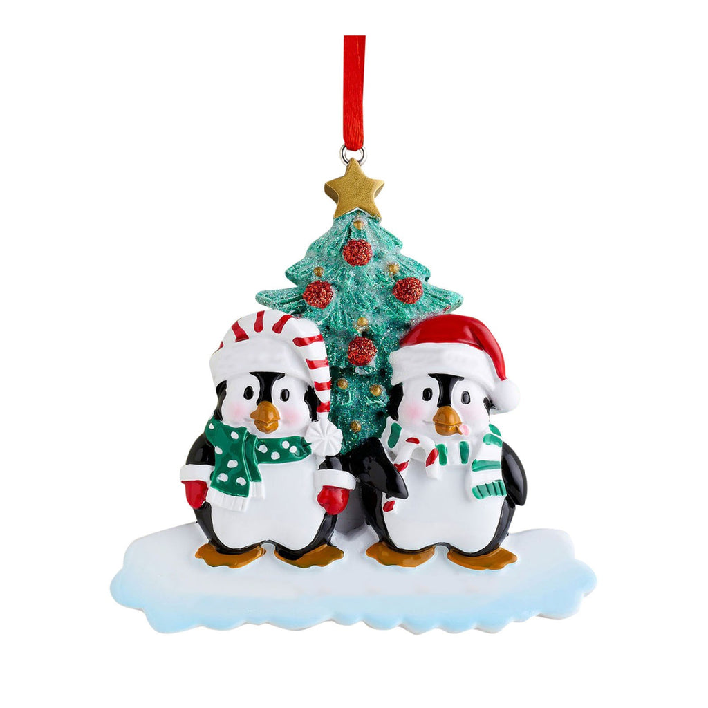 Penguin Family Christmas Ornament