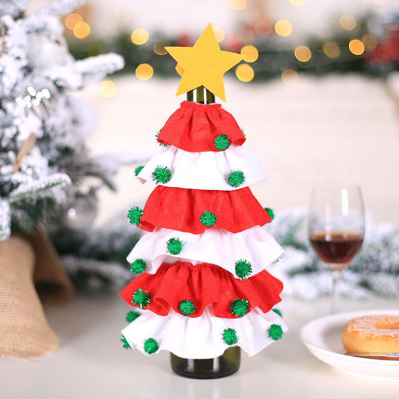 Christmas Tree Wine Bottle Cover from Mish Mash Market