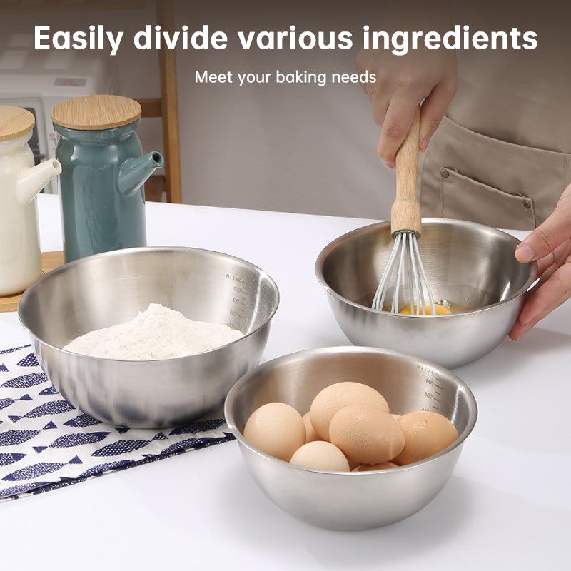Stainless Steel Mixing Bowl Set from Mish Mash Market