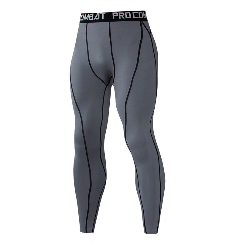 Men's Performance Compression Leggings - Fast-Dry Athletic Training Pants from Mish Mash Market