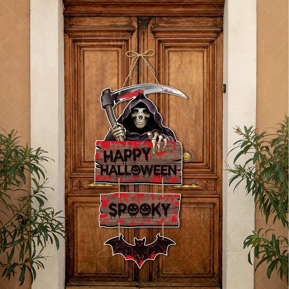Halloween Door Hanging Decoration from Mish Mash Market