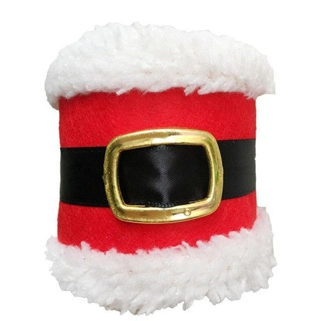 Santa Claus Belt Napkin Rings