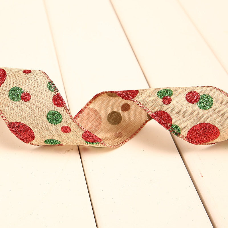 Linen Christmas Ribbon Roll from Mish Mash Market