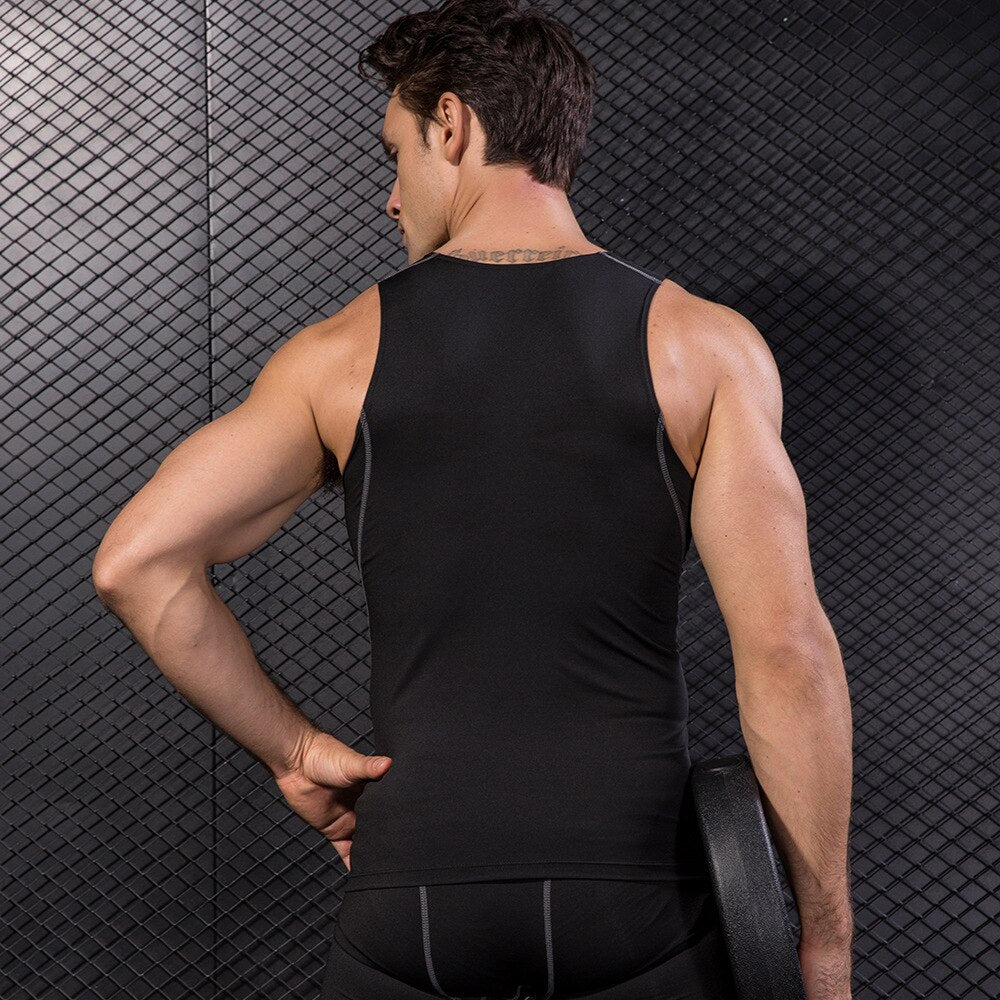 Sports PRO Men's Training Tight Quick Drying Vest
