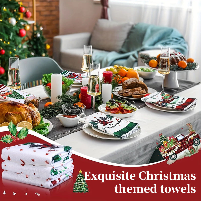 Festive Christmas Kitchen Towels from Mish Mash Market