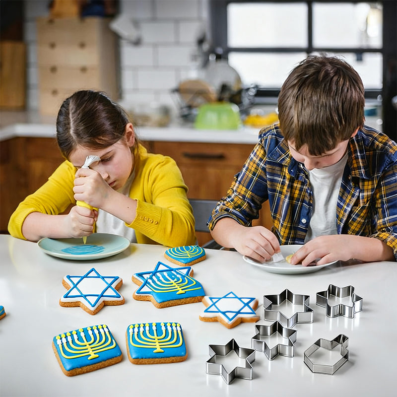 Hanukkah Cookie Cutter Set from Mish Mash Market