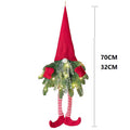 Faceless Gnome Christmas Wreath