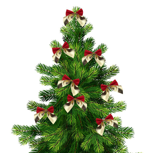 100-Piece Christmas Tree Ribbon Bows