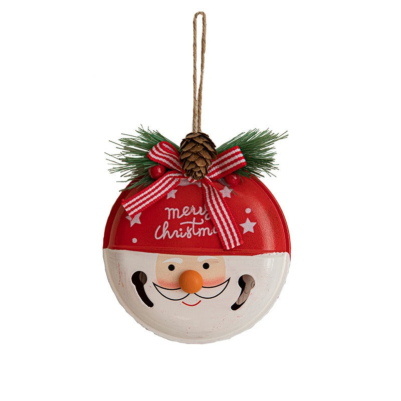 Painted Iron Bell Christmas Ornament from Mish Mash Market