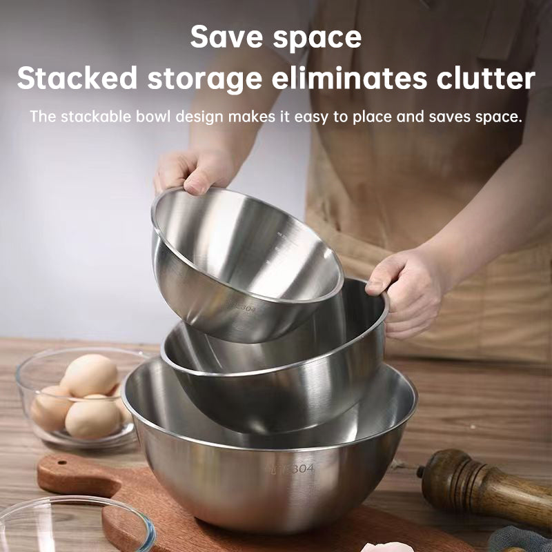 Stainless Steel Mixing Bowl Set from Mish Mash Market