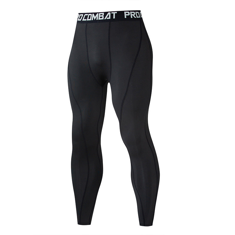 Men's Performance Compression Leggings - Fast-Dry Athletic Training Pants from Mish Mash Market