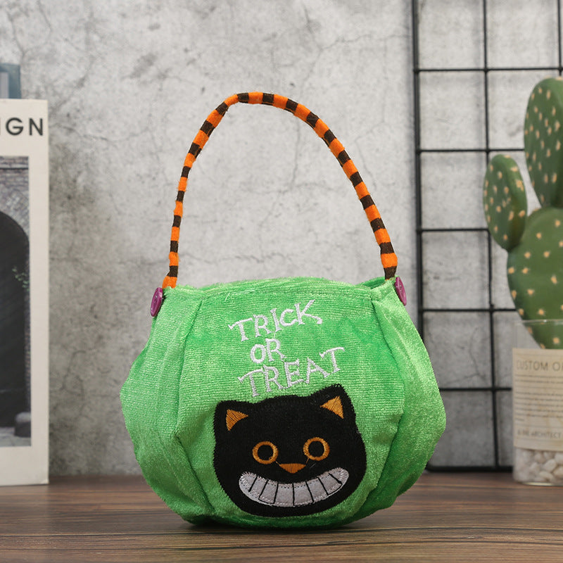 Halloween Plush Trick-or-Treat Candy Tote Bag from Mish Mash Market