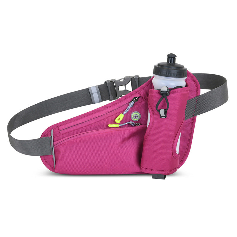 Waterproof Running Belt with Water Bottle Holder - Slim Fitness Waist Pack from Mish Mash Market