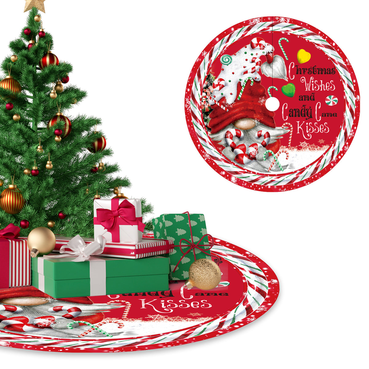 120cm Christmas Tree Skirt from Mish Mash Market