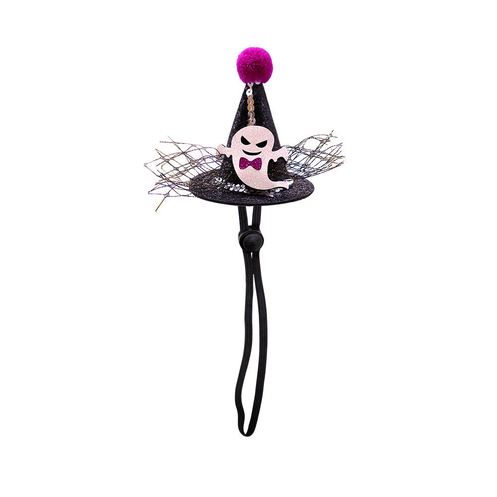Mini Halloween Witch Hats & Hair Accessories for Cats and Small Dogs from Mish Mash Market