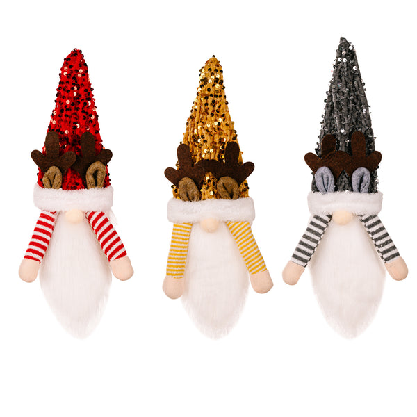 Christmas Gnome Wine Bottle Cover
