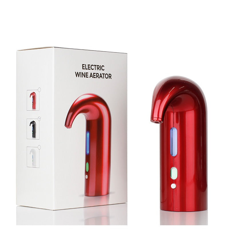 Electric Wine Aerator & Automatic Pourer — One-Touch Portable Decanter from Mish Mash Market